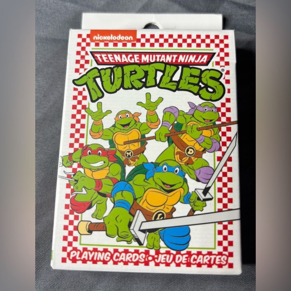 NEW Nickelodeon Teenage Mutant Ninja Turtles Playing Cards NWT